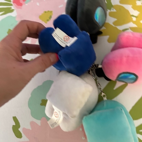 Among US Plush Keychains set of 5 - Picture 9 of 14